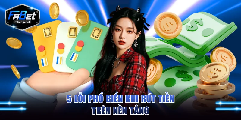 5 lỗi phổ biến khi rút tiền trên nền tảng